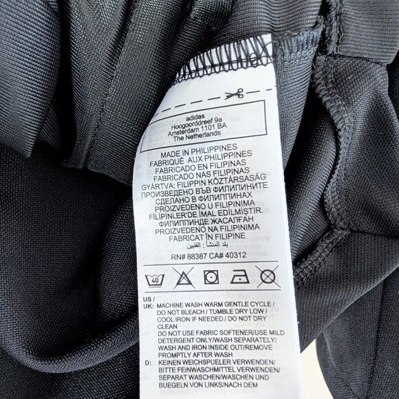 Adidas x Kris Andrew Small Black & Rainbow Tiro Track Jacket Pride L Small Hole - Picture 8 of 12